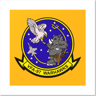 F/A18 Rhino - VFA97 Warhawks Posters and Art